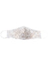 Girls Multi Color Lattice Embroidered Lace Face Mask 2-16 - SophiasStyle.com